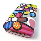 Bizarre Cartoon Flowers Hard Snap-on Case Cover for Apple Iphone 4 4s Phone Accessory