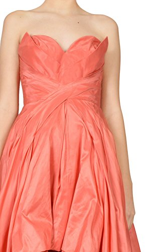 Oscar De La Renta Taffeta Strapless Sweetheart Formal Evening Gown Dress