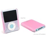Apple iPod nano 3rd Generation FlexiSkin - The Soft Low-Profile Case (Coral Pink)
