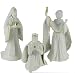 King of Kings Wisemen Gold Trimmed Porcelain Figurines