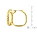 41xxU2IzVjL. SL75  14K Yellow Gold Diamond Cut Polish Hoop Earrings