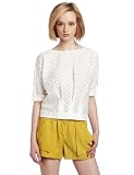BCBGMAXAZRIA Women's Jayne Pleats At Waist Top