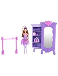 Toy: Barbie Pink Shoes Purple Armoire Furniture Set - Mattel
