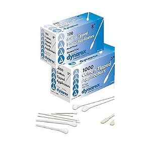 6 Cotton Tipped Applicators Swabs - (Box of 1000) by BP MEDICAL SUPPLIES