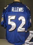 Ray Lewis Signed Baltimore Ravens Authentic Reebok Jersey - SB XXXV MVP