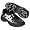 Black/White/Silver