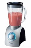 Philips HR2094 Aluminium Blender, 750 Watt, Chrome/Black