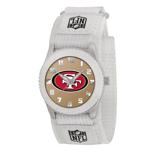 Game Time Mid-Size NFL-ROW-SF Rookie San Francisco 49Ers Rookie White Series Watch