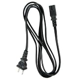 Power Cord AC 2-Slot Non-Polarized 6ft
