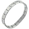 Low price Shiny Starter 18 Link Italian Charms Bracelet