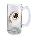 Washington Redskins Beer Mug: 13 oz Glass Tankard