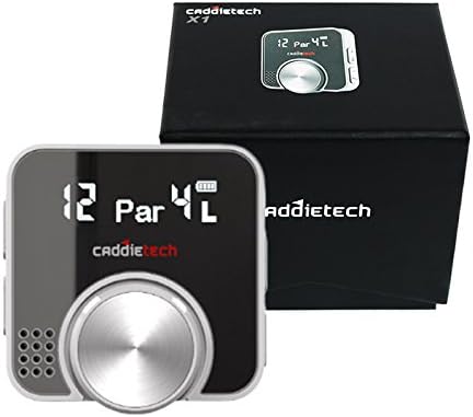 The Elixir Golf Voice Golf GPS Device Caddietech X1 Golf GPS Rangefinder Hat Clip Type