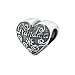 Zable(tm) Sterling Silver Grandma Bead / Charm