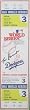 Los Angeles Dodgers Tommy Lasorda Autographed 1981 World Series Game 3 Mini Mega Ticket, Proof Photo