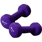 BODYRIP FITNESS NEOPRENE NEO HAND WEIGHTS DUMBBELLS 2 x 1.5kg EXERCISE HOME GYM [DY-PV-01]
