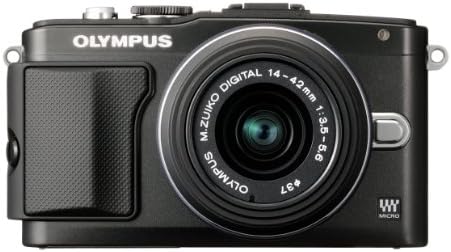 Olympus E-PL5 Interchangeable Lens Digital Camera with 14-42mm Lens (Black) - International Version (No Warranty)