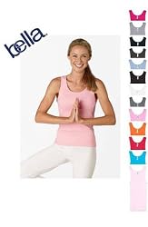 Bella Women's 2x1 Yoga Rib Tank