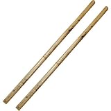 Don Asesino Classic Escrima Stick MARKED Skinned Original w B F Heart Sticker - 1 Pair
