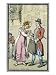 Woman Posts Her Letter into a Postman's Sack Which He Carries Around with Him Giclee Poster Print by Thomas Rowlandson, 18x24