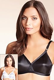 2 Pack Classic Non Wired Crossover Bras