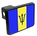 All Products : Barbados Flag Trailer Hitch Cover 1.25"