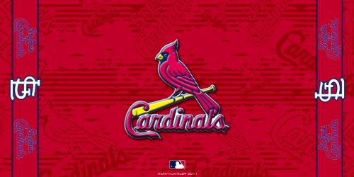 MLB St Louis Cardinals Fiber Reactive Beach Towel