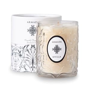 Zodax IG-1632 Armada Scented Candle Jar in Gift Box, Sevilla Scent, 3 by 4-Inch