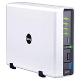 Synology Disk Station 1-Bay (Diskless) Network Attached Storage DS109 (White)