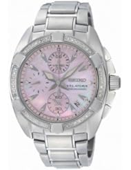 Seiko Womens SE-SNDZ37P1 Velatura Mother-Of-Pearl Dial Watch