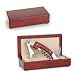 Picnic Time Elan Stainless Steel, Waiter-Style Corkscrew (Dark Burled Wood)