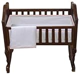 Baby Doll Bedding Forever Mine Cradle Set, Pink