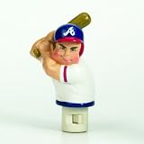 5.5" MLB Atlanta Braves Baseball Player Acrylic Grand Slam Night Light