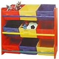 Buntes Kinderregal mit entnehmbaren F�chern