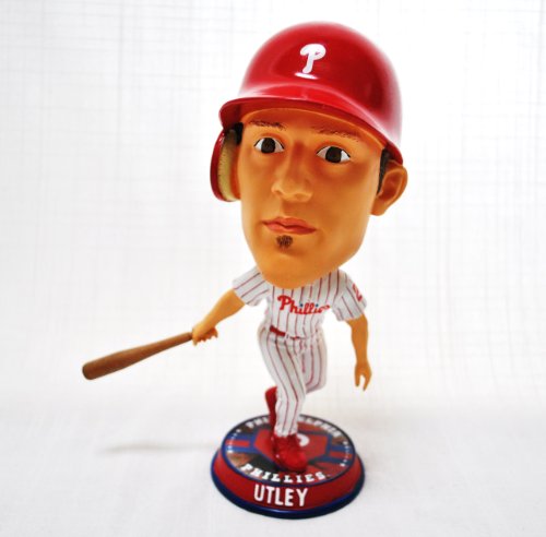 Forever Collectibles Philadelphia Phillies #26 Chase Utley Big Head Bobble Head Home