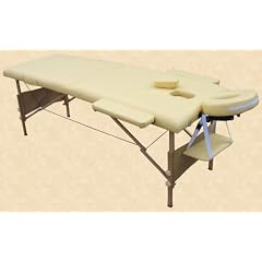 Massageliege / Massagebank in Gelb mit viel Zubeh�r Topqualit�t
