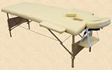 Massageliege / Massagebank in Gelb mit viel Zubeh�r Topqualit�t