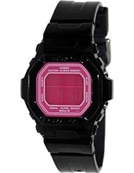 Casio Womens Baby-G BG5601-1 Black/Pink Digital Sport Watch