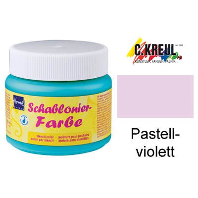 Home Design 74334 - Schablonierfarbe Pastellviolett 150 ml im Preisvergleich 