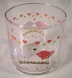 San-X Sea Paradise Small Drinking Glass Pink Dolphin (2003)