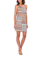 Bleu Marine Vestido (Fucsia)