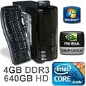 Systemax P55 - MDT - 1 x Core i5 750 / 2.66 GHz - RAM 4 GB - HDD 1 x 640 GB - DVD?RW (?R DL) - GF 9800 GT - Gigabit Ethernet - Windows 7 Home Premium 64-bit - Monitor : none