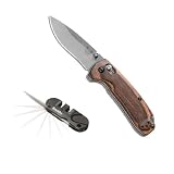 Benchmade Knife 15031-2 North Fork Folder, DP, Axis Lock, Wood