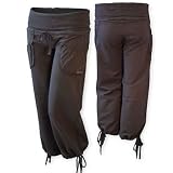 USA Pro Lady 3/4 Roll Down Waist Pant, Size LM