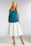 FunMum - White A-Line Maternity Skirt - 20% OFF!