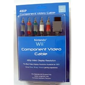 WII Component Video Cable