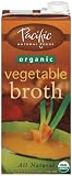 Pacific Natural Foods Organic Vegetable Broth, 32-Ounce Containers (Pack of 12)