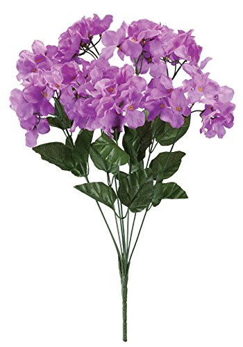 WalterDrake Artificial Light Purple Hydrangeas