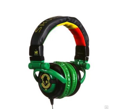 Childrens Toyshop  Electronics : Skullcandy GI-RASTA Skullcandy Headphone in Rasta Pattern