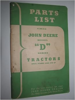 john deere model d serial number