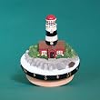 Lighthouse Candle Topper by Annalee Lighthouse Candle Topper by Annalee